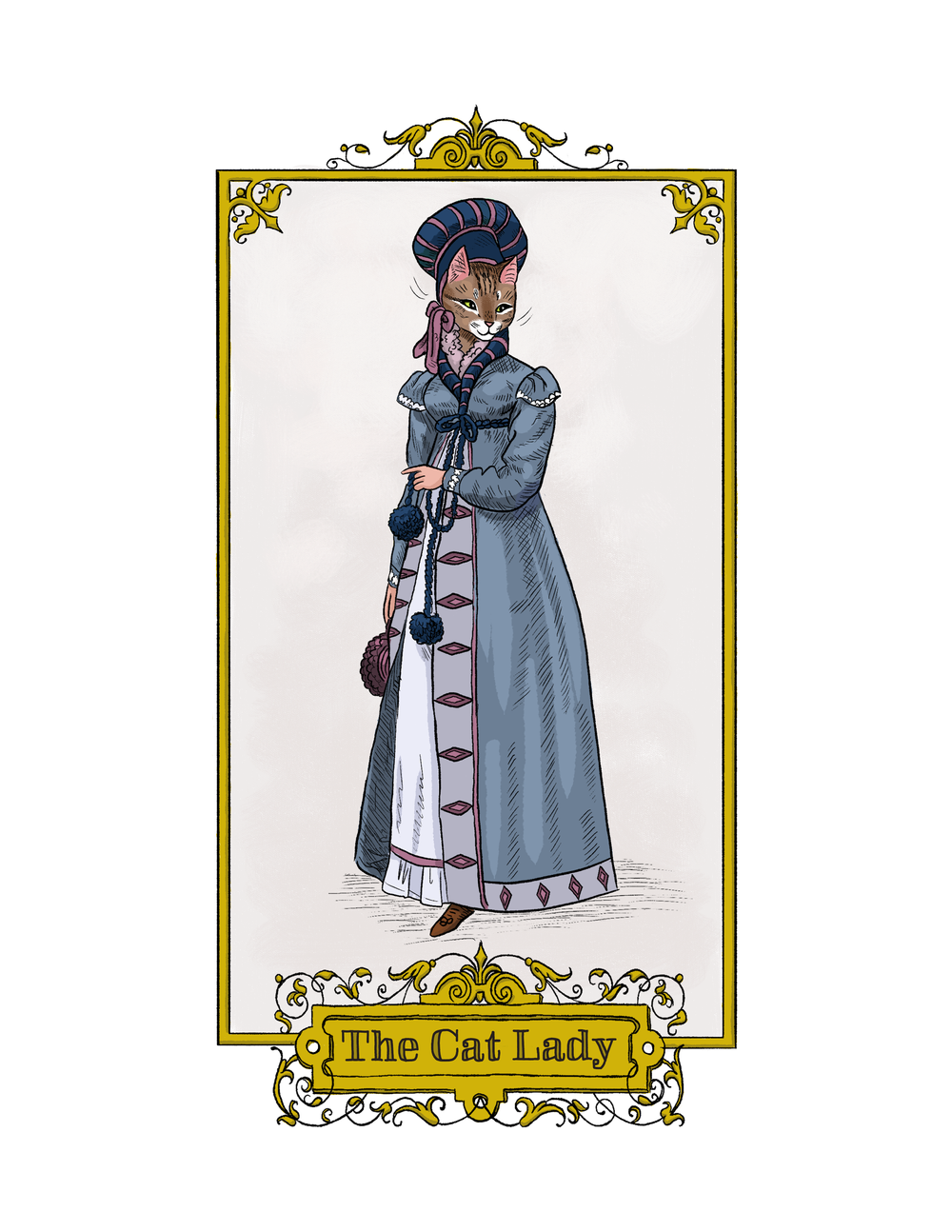 Cat Lady Print — neenerbot